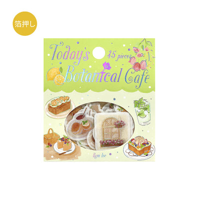 BGM Today's Cafe Holographic Foil Sticker Flakes - Botanical Cafe BS-FG239