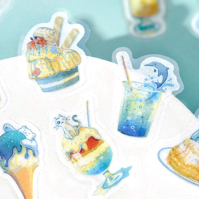 BGM Cafe a la Mode Holographic Sticker Flakes - Summer Limited Edition