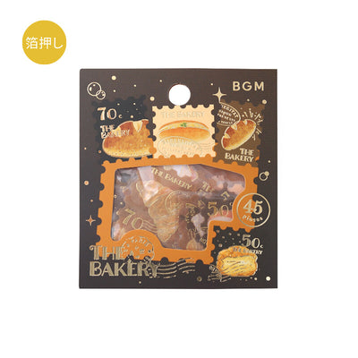BGM Post Office Gold Foil Sticker Flakes - The Bakery BS-FGS025