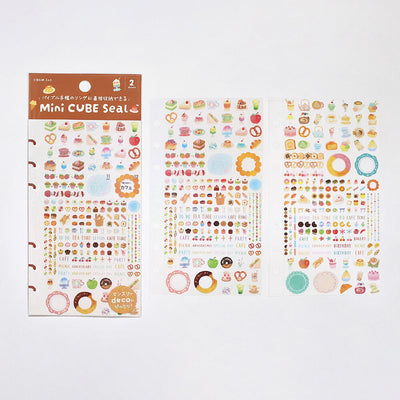 BGM Mini Cube Clear Sticker - Sweets BS-MC005