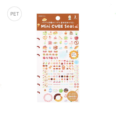 BGM Mini Cube Clear Sticker - Sweets BS-MC005