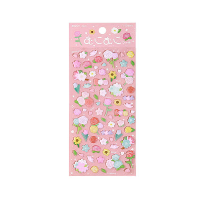 BGM Muni Muni Mini Puffy Sticker - Flower BS-MN002