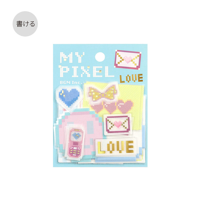 BGM My Pixel Writable Memo Sticker Flakes - Message BS-MX008