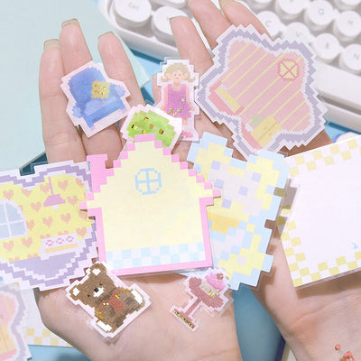 BGM My Pixel Writable Memo Sticker Flakes - Dollhouse BS-MX009