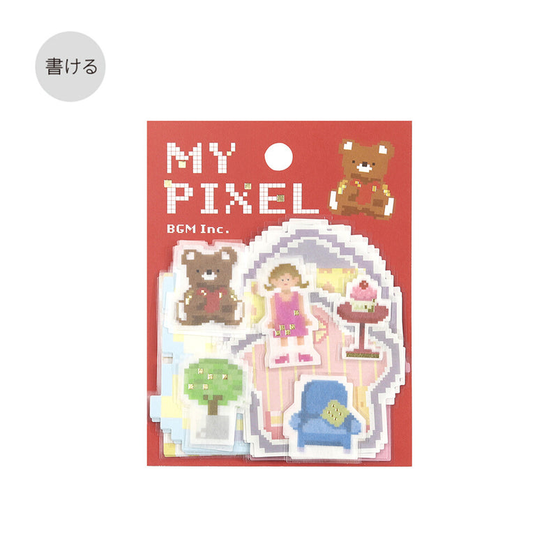 BGM My Pixel Writable Memo Sticker Flakes - Dollhouse BS-MX009