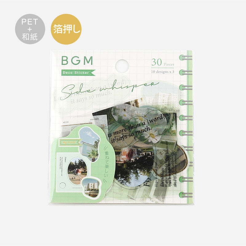 BGM Photo Sticker Flakes - Green BS-MXS002