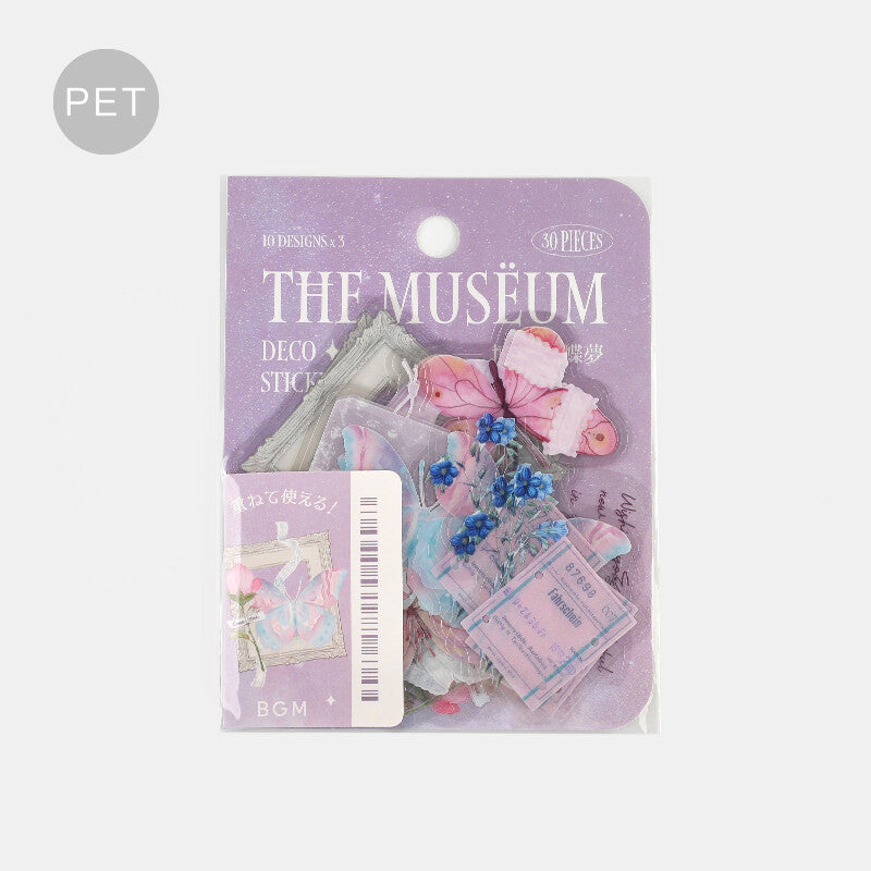 BGM The Museum Clear Sticker Flakes - Butterfly BS-PF019