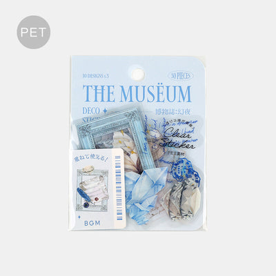 BGM The Museum Clear Sticker Flakes - Night BS-PF023