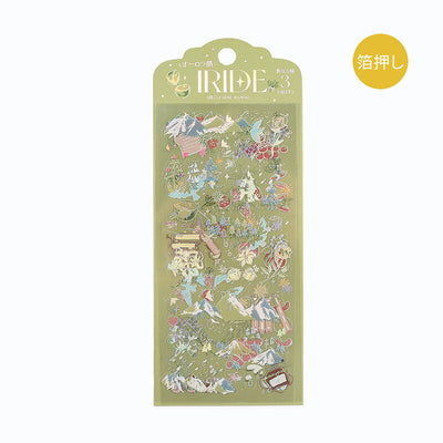 BGM IRIDE Holographic Foil Clear Sticker - Nature BS-RS002