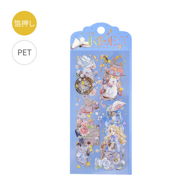 BGM IRIDE Holographic Foil Clear Sticker - Wonderland BS-RS010