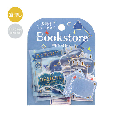BGM Holiday Shopping Gold Foil Sticker Flakes - Bookstore BS-TFG003