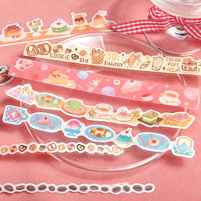 BGM Ligne Gold Foil Sticker Pack - Sweets Parlor BS-XLS014