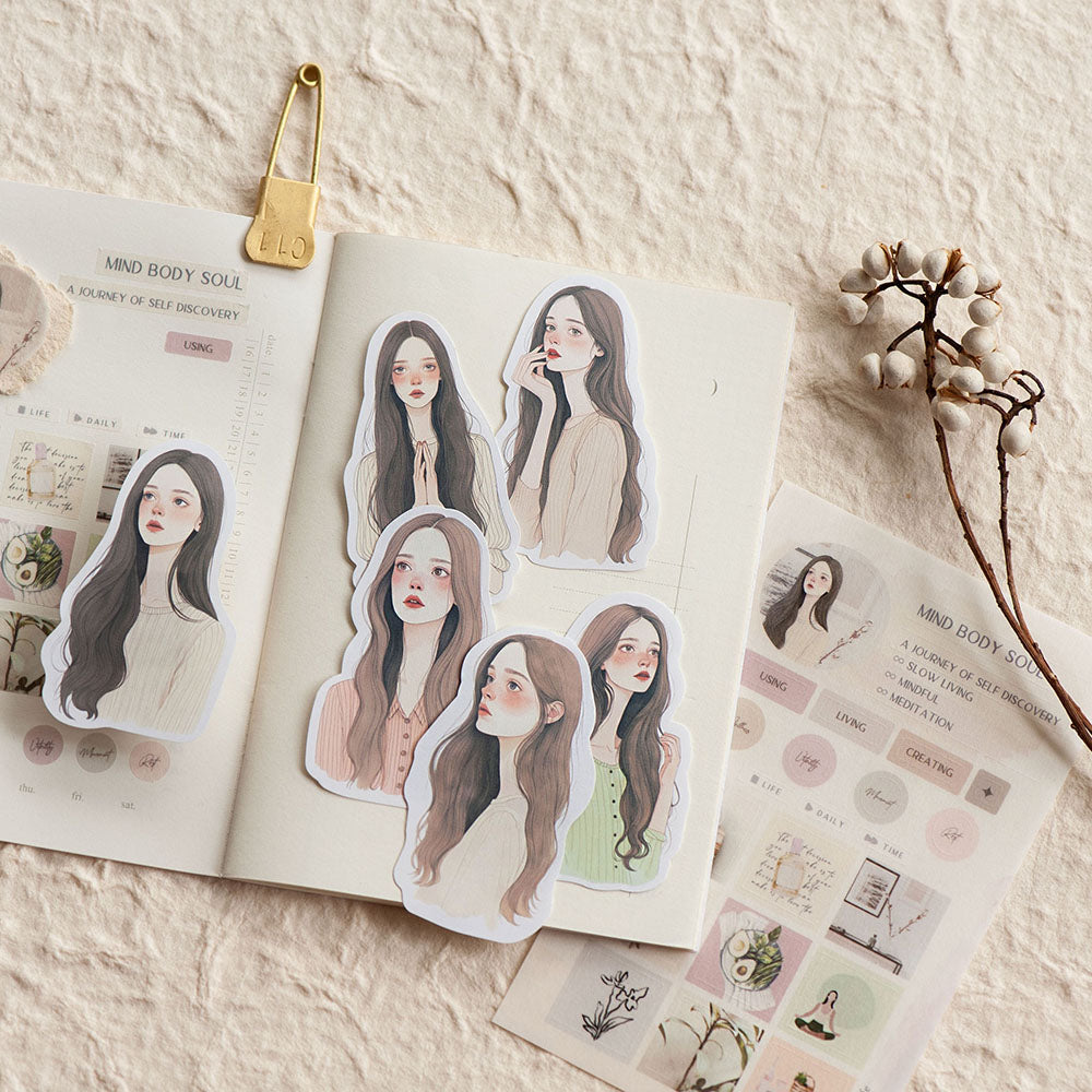 Muyara Sticker Set MU Girl Sticker Set #1 – Meowashi