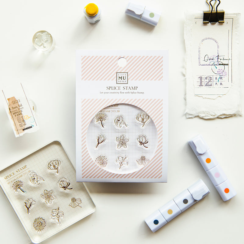 MU My Icon Clear Stamp Set 