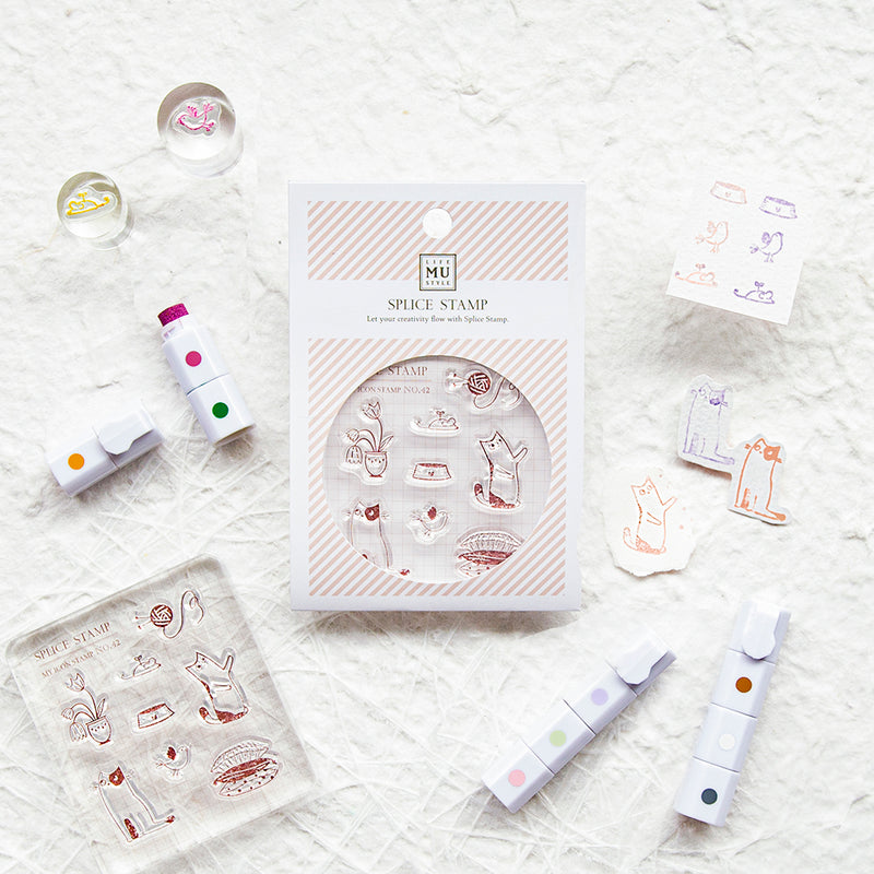 MU My Icon Clear Stamp Set 