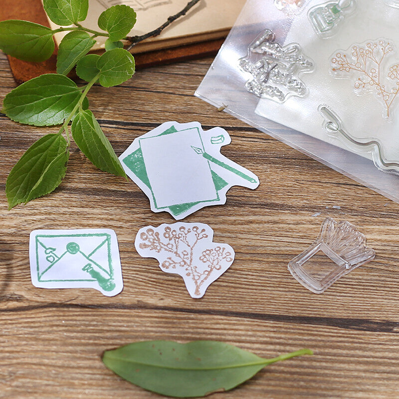 BGM Clear Stamp Set - Letters