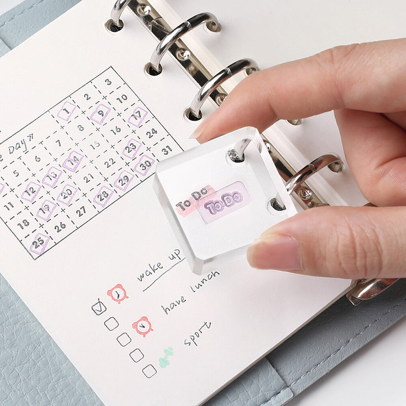 BGM Clear Stamp Set - Record SHEET BT-CS076