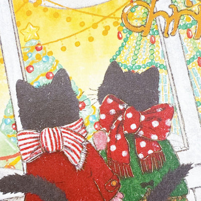 Active Corporation x Akane Kotoko Christmas Postcard - Cat CMP-414