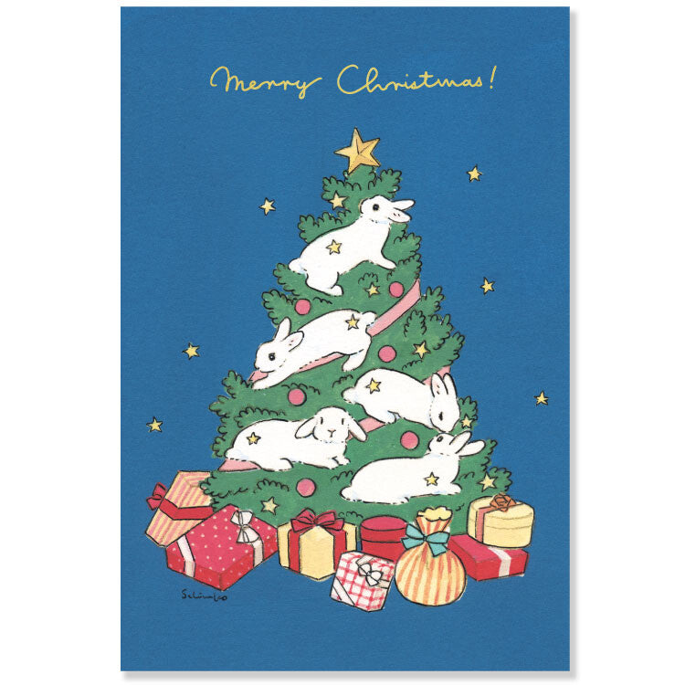 Active Corporation x Shinako Moriyama Christmas Postcard - Tree CMP-423