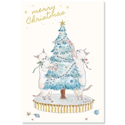 Active Corporation x Tocoro Comugi Christmas Postcard - Tree CMP-427