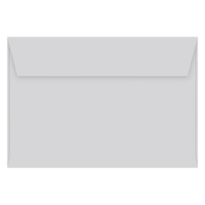 Gray envelope on a white background