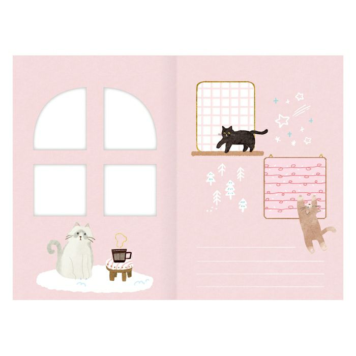 Furukawashiko Window Greeting Card - Gift CS159