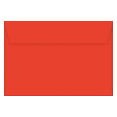 Red envelope on a white background
