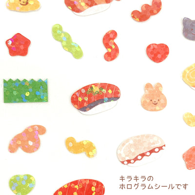 World Craft Holographic Sticker - Pudding