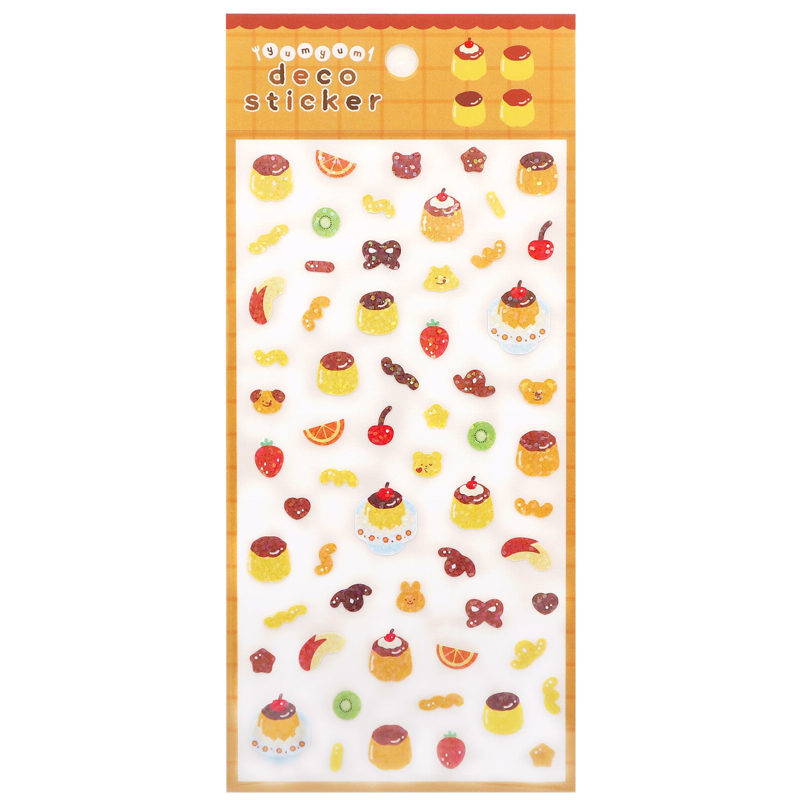 Sticker Pudding World Craft Holographic Sticker - Pudding – Meowashi