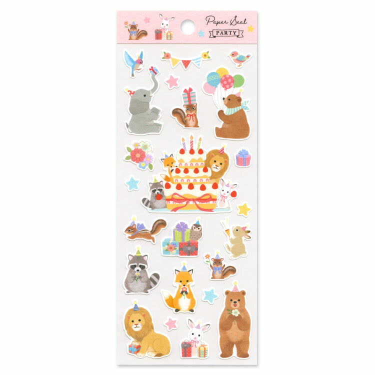 Active Corporation x Miki Takahashi Sticker - Birthday Party K12-SH-135