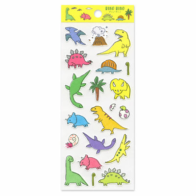 Active Corporation x Uzura Fujinami Sticker - Dinosaurs K12-SH-138