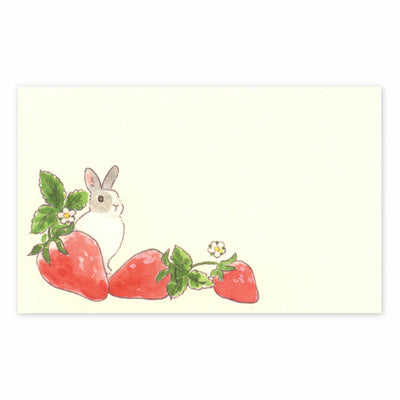 Active Corporation x Shinako Moriyama Message Card - Strawberry L01-ANC-109