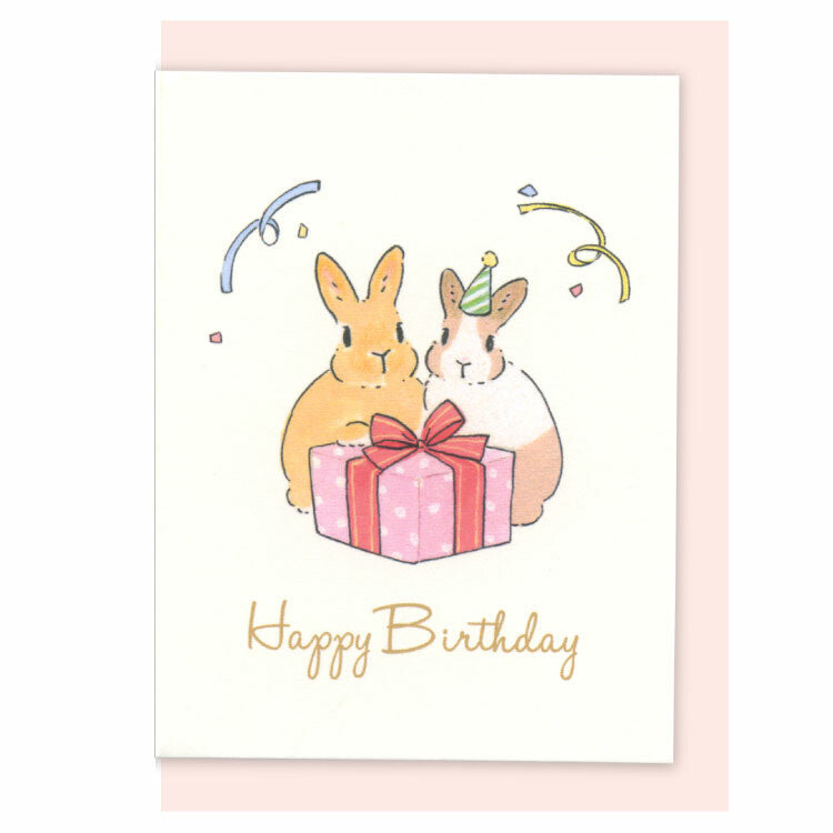 Active Corporation x Shinako Moriyama Mini Birthday Card - Gift L01-MG-42