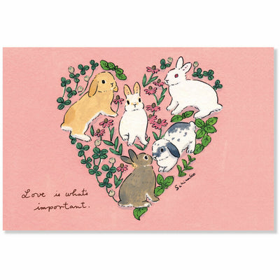 Active Corporation x Shinako Moriyama Postcard - Love L01-PH-86