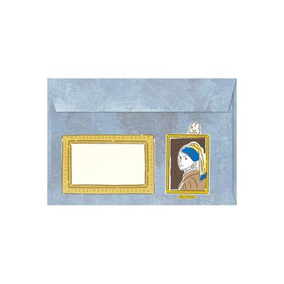 Furukawashiko Museum Animals Letter Set - Girl with a Pearl Earring LLL435