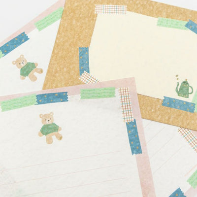 Furukawashiko Today's Letter Letter Set - Knit and Bear LLL496
