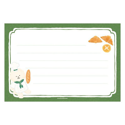 Furukawashiko Viva Italia Letter Set - Bread Dog LLL499