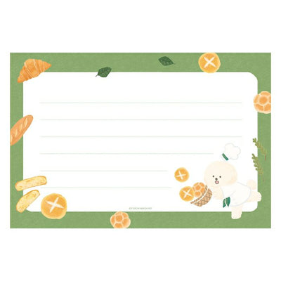 Furukawashiko Viva Italia Letter Set - Bread Dog LLL499