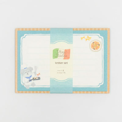 Furukawashiko Viva Italia Letter Set - Pasta Dog LLL502