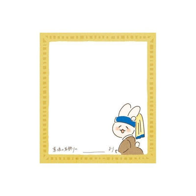 Furukawashiko Museum Animals Memo Pad - Girl with a Pearl Earring LM254