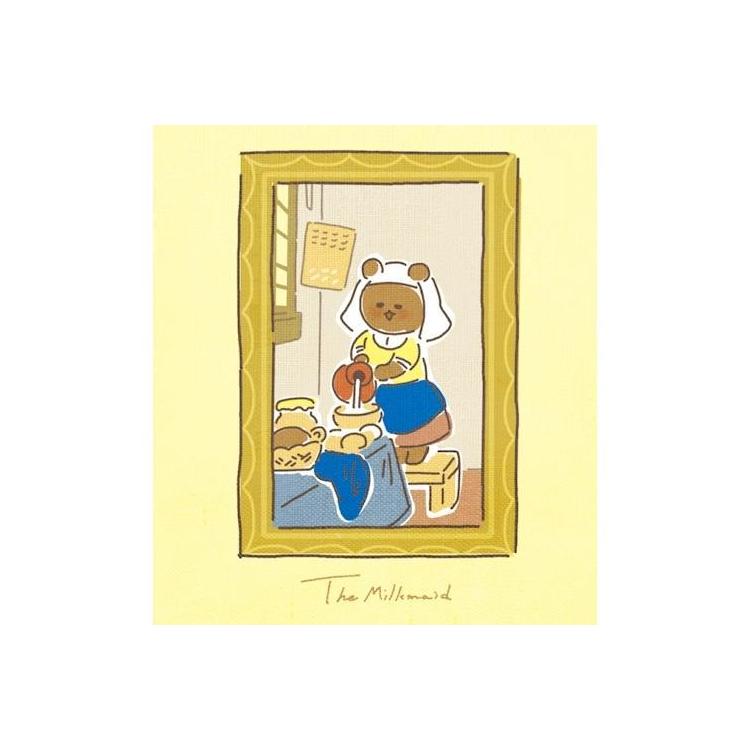 Furukawashiko Museum Animals Memo Pad - The Milkmaid LM257