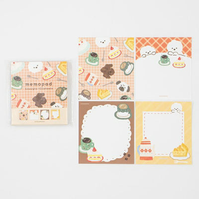 Furukawashiko Winter Limited Edition Memo Pad - Dog Cafe LM293