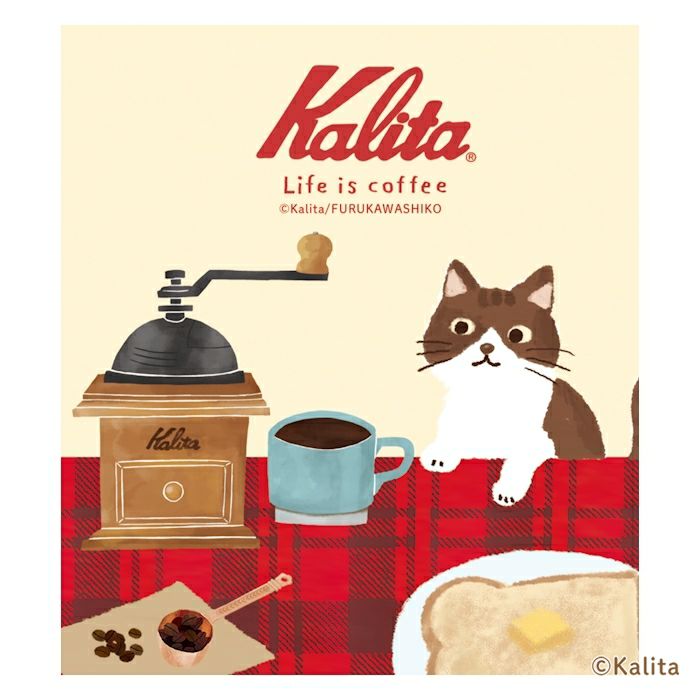 Furukawashiko x Kalita Life is Coffee Memo Pad - Black Coffee LM347