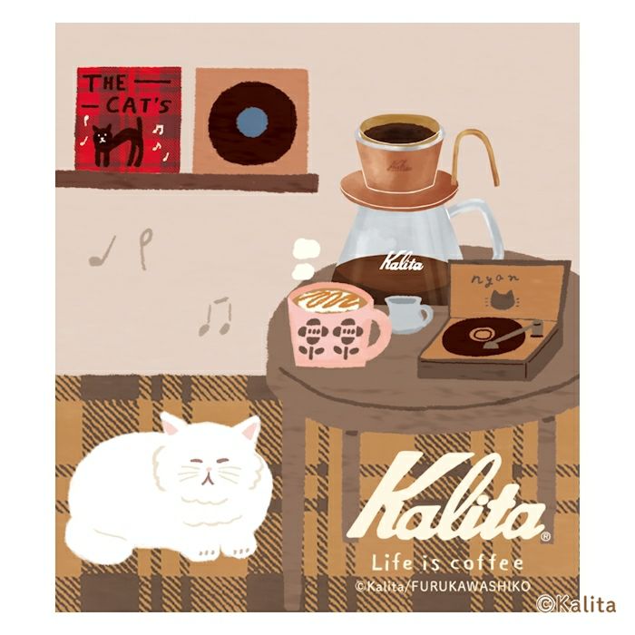 Furukawashiko x Kalita Life is Coffee Memo Pad - Caramel Coffee LM349