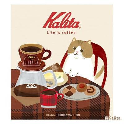 Furukawashiko x Kalita Life is Coffee Memo Pad - Brown Coffee LM350