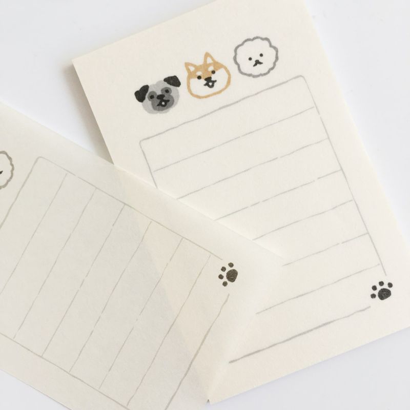 Furukawashiko Mini Letter Set - Dogs LS526