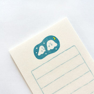 Furukawashiko Mini Letter Set - Friendly Ghost LS569