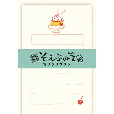 Furukawashiko Mini Letter Set - Rabbit and Pudding LS570