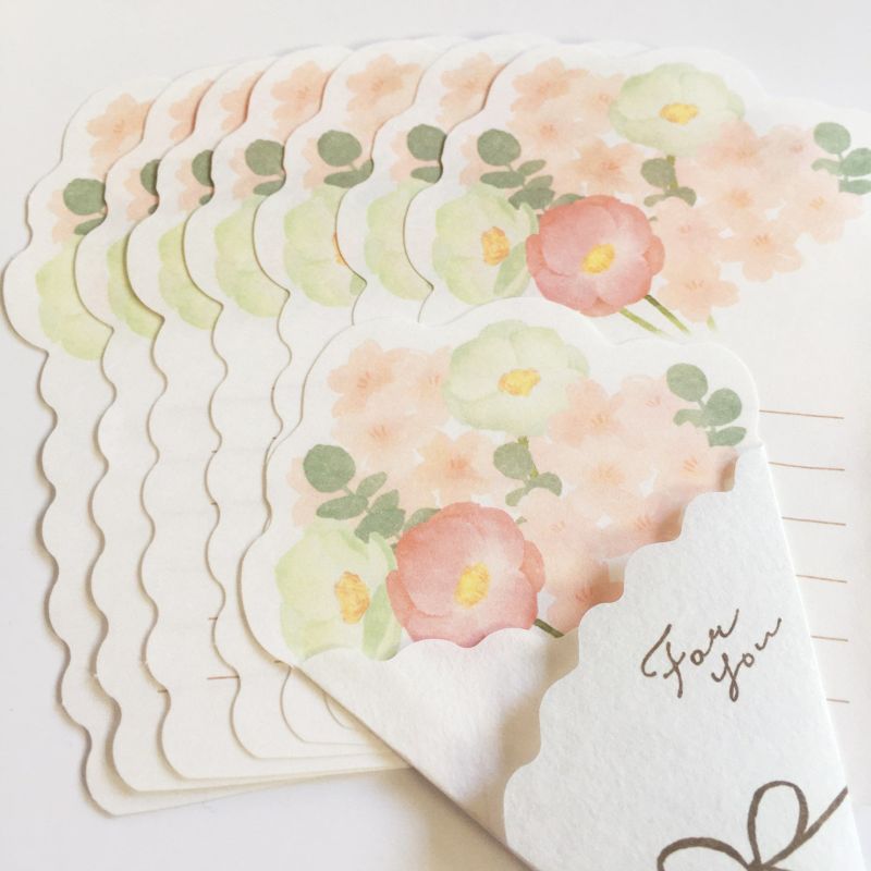 Furukawashiko Spring Limited Edition Bouquet Letter Paper Set - Sakura LT647