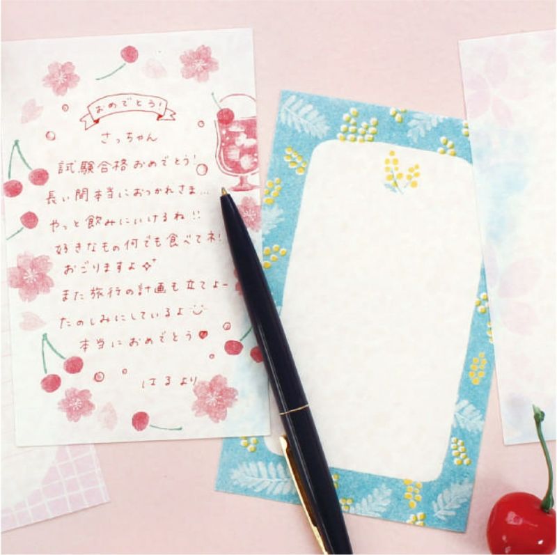 Furukawashiko Spring Limited Edition Mini Letter Set - Sakura Cream Soda